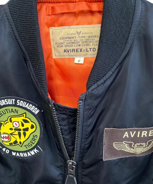 AVIREX（アヴィレックス）AVIREX (アヴィレックス) ジャケット ブラック サイズ:Fの古着・服飾アイテム