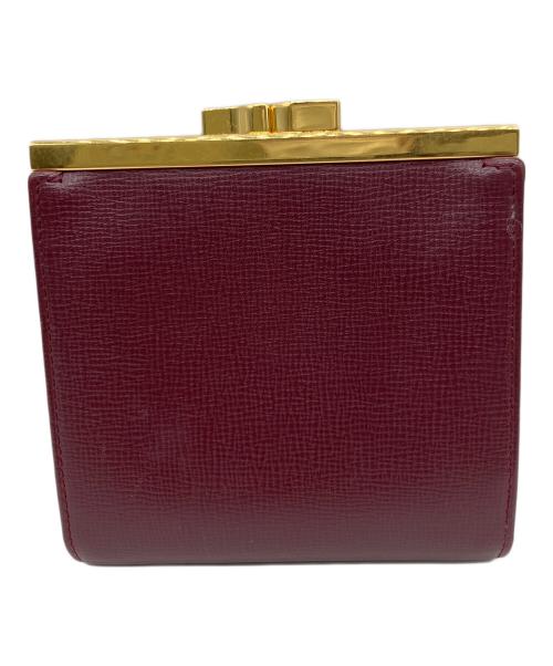 Cartier（カルティエ）Cartier (カルティエ) 3つ折り財布 ワインレッドの古着・服飾アイテム