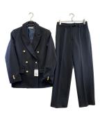 FREAK'S STOREフリークスストア）の古着「紺ブレザージャケットセットアップ」｜ネイビー