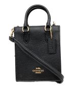 COACHコーチ）の古着「ショルダーバッグ」｜ブラック