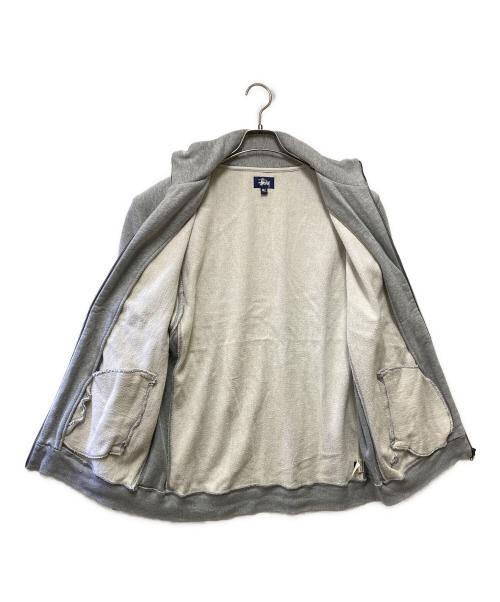 stussy（ステューシー）stussy (ステューシー) ジップジャケット グレー サイズ:XLの古着・服飾アイテム