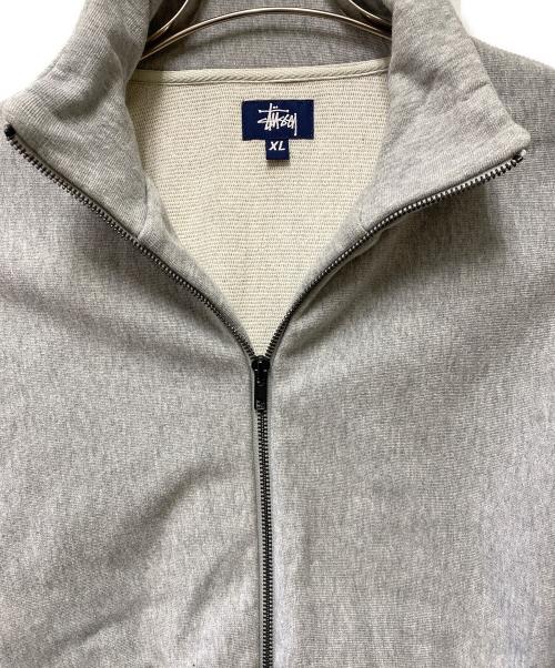 stussy（ステューシー）stussy (ステューシー) ジップジャケット グレー サイズ:XLの古着・服飾アイテム