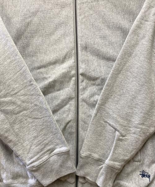 stussy（ステューシー）stussy (ステューシー) ジップジャケット グレー サイズ:XLの古着・服飾アイテム