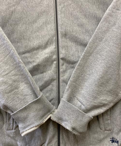 stussy（ステューシー）stussy (ステューシー) ジップジャケット グレー サイズ:XLの古着・服飾アイテム