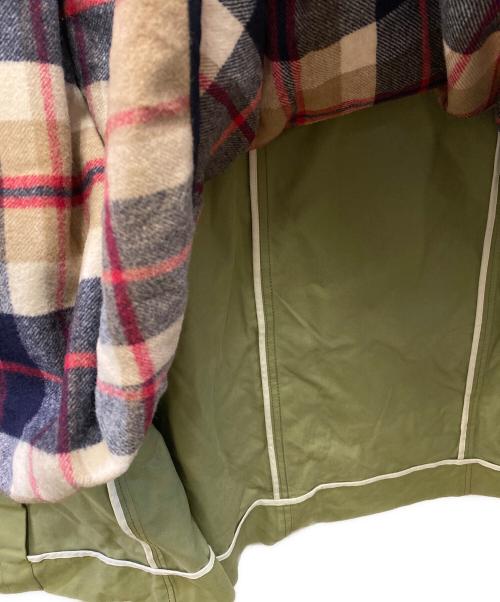 MACKINTOSH PHILOSOPHY（マッキントッシュ フィロソフィー）MACKINTOSH PHILOSOPHY (マッキントッシュ フィロソフィー) ステンカラーコート 黄緑 サイズ:38の古着・服飾アイテム