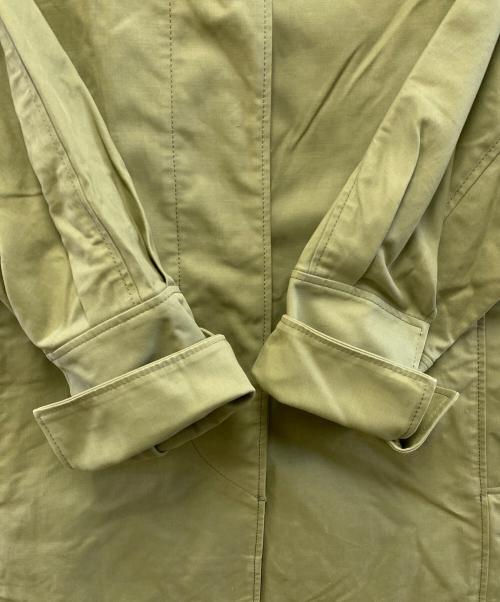 MACKINTOSH PHILOSOPHY（マッキントッシュ フィロソフィー）MACKINTOSH PHILOSOPHY (マッキントッシュ フィロソフィー) ステンカラーコート 黄緑 サイズ:38の古着・服飾アイテム