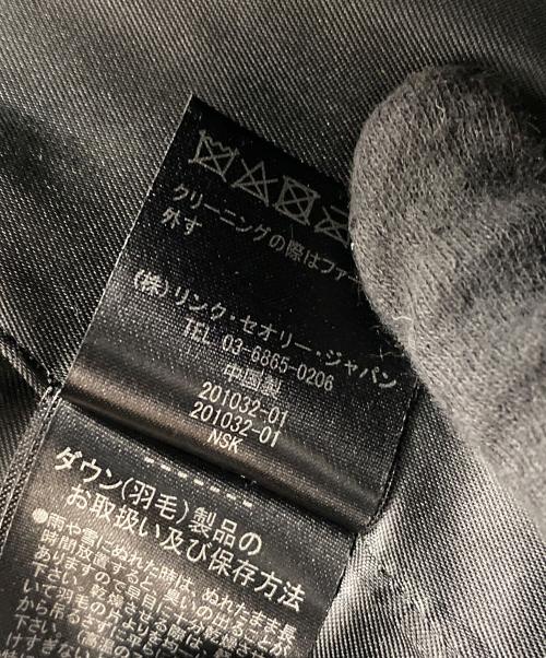 theory（セオリー）theory (セオリー) ダウンコート ブラック サイズ:Sの古着・服飾アイテム