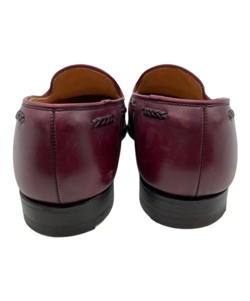 Crockett & Jones（クロケット＆ジョーンズ）Crockett & Jones (クロケット＆ジョーンズ) タッセルローファー ワインレッド サイズ:7の古着・服飾アイテム