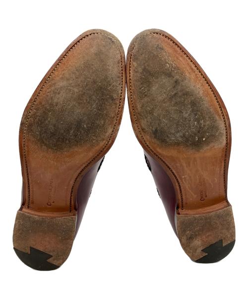 Crockett & Jones（クロケット＆ジョーンズ）Crockett & Jones (クロケット＆ジョーンズ) タッセルローファー ワインレッド サイズ:7の古着・服飾アイテム