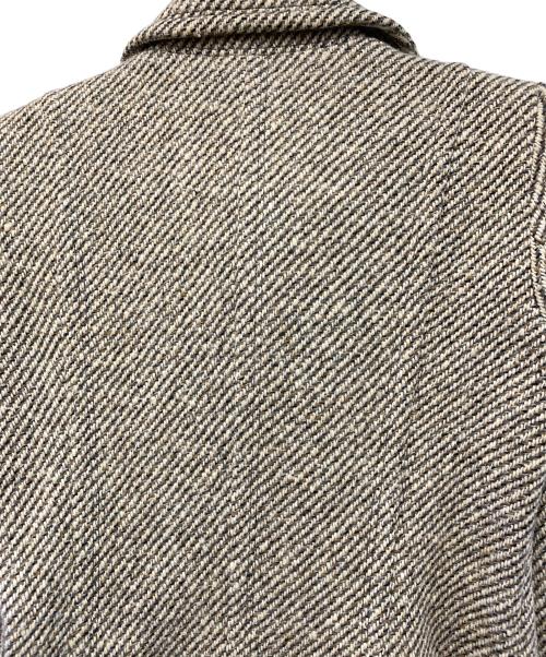 BURBERRY BLUE LABEL（バーバリー ブルー レーベル）BURBERRY BLUE LABEL (バーバリー ブルー レーベル) ウールコート アイボリー サイズ:36の古着・服飾アイテム