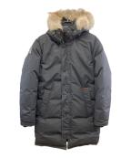 OUTDOOR SURVIVAL CANADAアウトドア サバイバル カナダ）の古着「ダウンコート」｜ブラック
