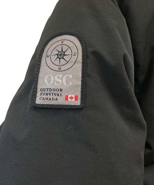 OUTDOOR SURVIVAL CANADA（アウトドア サバイバル カナダ）OUTDOOR SURVIVAL CANADA (アウトドア サバイバル カナダ) ダウンコート ブラック サイズ:M/Mの古着・服飾アイテム