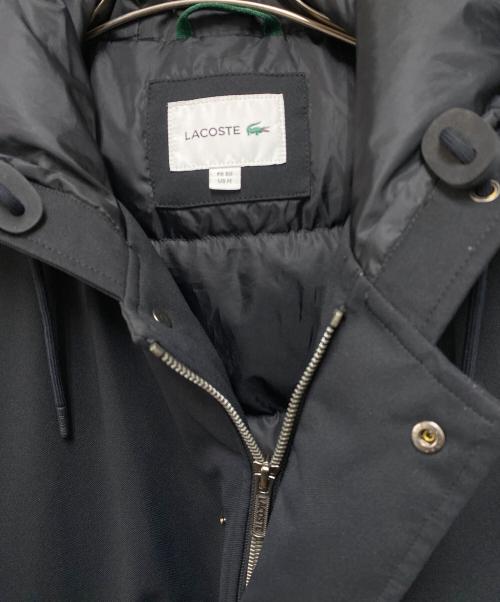 LACOSTE（ラコステ）LACOSTE (ラコステ) 耐水透湿ピケダウンジャケット ブラック サイズ:US Mの古着・服飾アイテム