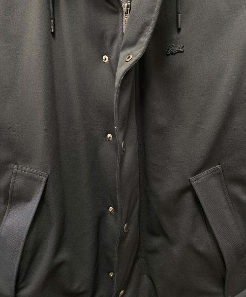 LACOSTE（ラコステ）LACOSTE (ラコステ) 耐水透湿ピケダウンジャケット ブラック サイズ:US Mの古着・服飾アイテム