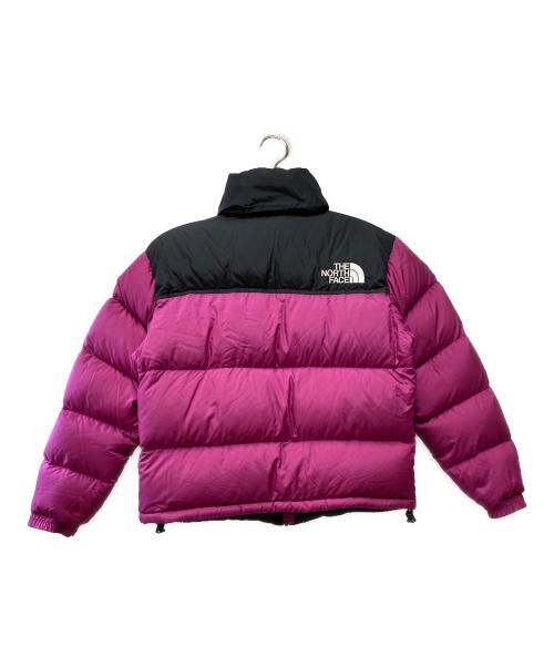 THE NORTH FACE（ザ ノース フェイス）THE NORTH FACE (ザ ノース フェイス) ショートヌプシジャケット ブラック×ピンク サイズ:Lの古着・服飾アイテム