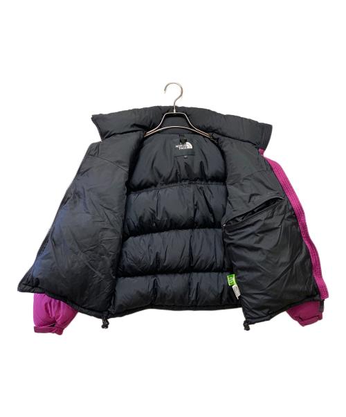 THE NORTH FACE（ザ ノース フェイス）THE NORTH FACE (ザ ノース フェイス) ショートヌプシジャケット ブラック×ピンク サイズ:Lの古着・服飾アイテム