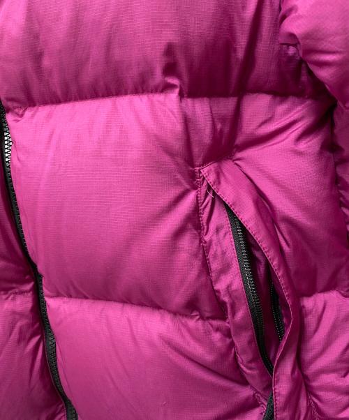 THE NORTH FACE（ザ ノース フェイス）THE NORTH FACE (ザ ノース フェイス) ショートヌプシジャケット ブラック×ピンク サイズ:Lの古着・服飾アイテム