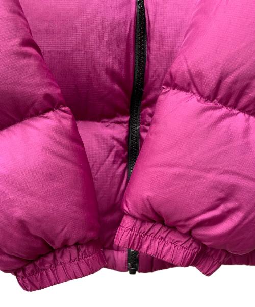 THE NORTH FACE（ザ ノース フェイス）THE NORTH FACE (ザ ノース フェイス) ショートヌプシジャケット ブラック×ピンク サイズ:Lの古着・服飾アイテム