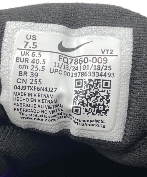 NIKE（ナイキ）NIKE (ナイキ) ローカットスニーカー ブラック×パープル サイズ:25.5の古着・服飾アイテム