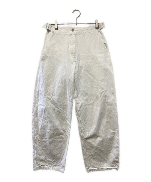 TODAYFUL（トゥデイフル）TODAYFUL (トゥデイフル) Boyfriend Cotton Pants ホワイト サイズ:38の古着・服飾アイテム
