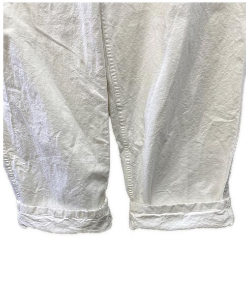 TODAYFUL（トゥデイフル）TODAYFUL (トゥデイフル) Boyfriend Cotton Pants ホワイト サイズ:38の古着・服飾アイテム