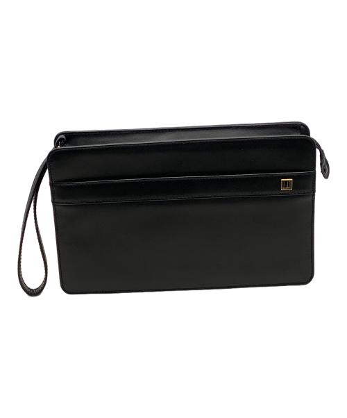 dunhill（ダンヒル）dunhill (ダンヒル) セカンドバッグ ブラックの古着・服飾アイテム