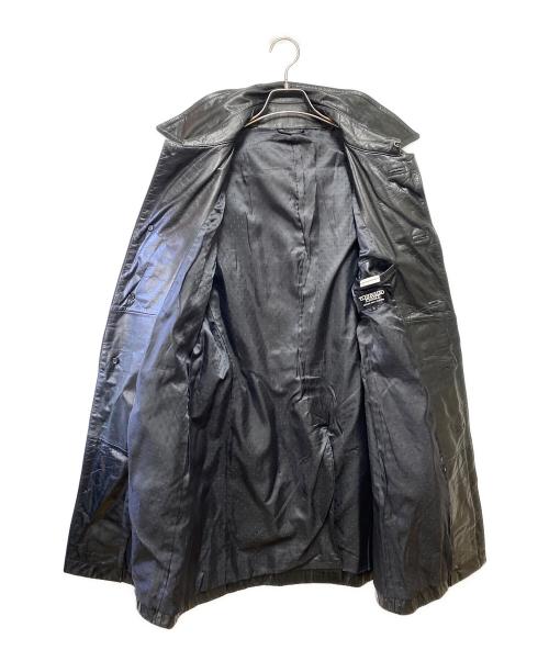 TORNADO MART（トルネードマート）TORNADO MART (トルネードマート) カウレザーコート ブラック サイズ:Lの古着・服飾アイテム