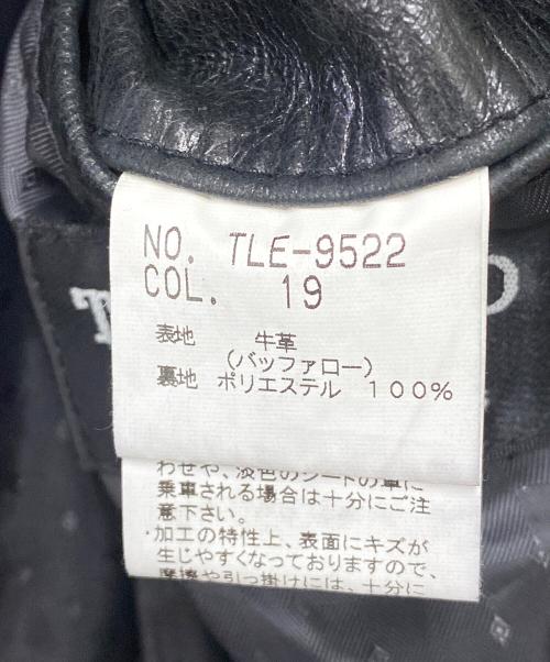 TORNADO MART（トルネードマート）TORNADO MART (トルネードマート) カウレザーコート ブラック サイズ:Lの古着・服飾アイテム