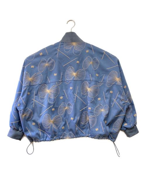 Marble SUD（マーブルシュッド）Marble SUD (マーブルシュッド) ジップブルゾン ブルー サイズ:不明の古着・服飾アイテム