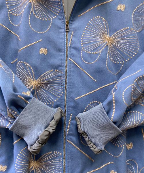 Marble SUD（マーブルシュッド）Marble SUD (マーブルシュッド) ジップブルゾン ブルー サイズ:不明の古着・服飾アイテム