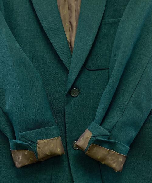 MR.OLIVE（ミスターオリーブ）MR.OLIVE (ミスターオリーブ) セットアップスーツ グリーン サイズ:Sの古着・服飾アイテム
