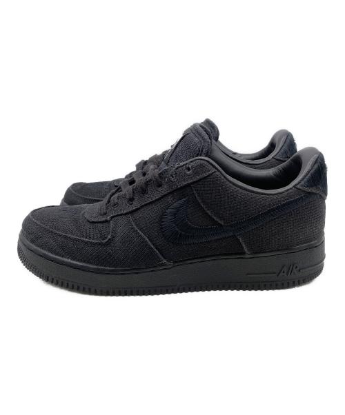 stussy（ステューシー）stussy (ステューシー) NIKE (ナイキ) ローカットスニーカー ブラック サイズ:26.5の古着・服飾アイテム