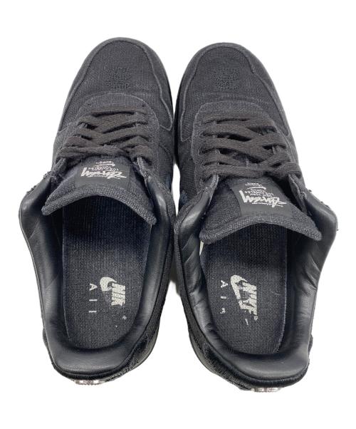 stussy（ステューシー）stussy (ステューシー) NIKE (ナイキ) ローカットスニーカー ブラック サイズ:26.5の古着・服飾アイテム