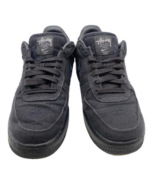 stussy（ステューシー）stussy (ステューシー) NIKE (ナイキ) ローカットスニーカー ブラック サイズ:26.5の古着・服飾アイテム