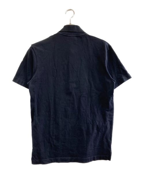 maison kitsune（メゾンキツネ）MAISON KITSUNE (メゾンキツネ) ポロシャツ ブラック サイズ:Sの古着・服飾アイテム