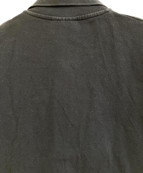 maison kitsune（メゾンキツネ）MAISON KITSUNE (メゾンキツネ) ポロシャツ ブラック サイズ:Sの古着・服飾アイテム