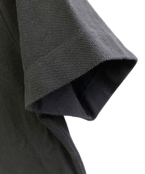 maison kitsune（メゾンキツネ）MAISON KITSUNE (メゾンキツネ) ポロシャツ ブラック サイズ:Sの古着・服飾アイテム