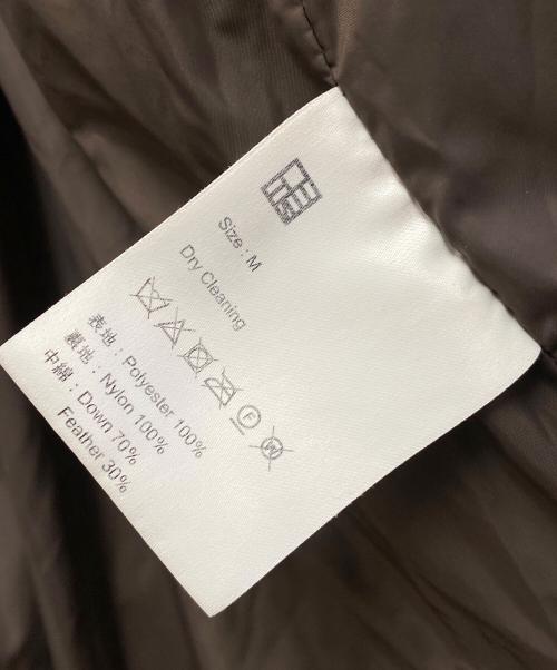 OHOTORO（オオトロ）OHOTORO (オオトロ) ダウンジャケット ブラウン サイズ:Mの古着・服飾アイテム