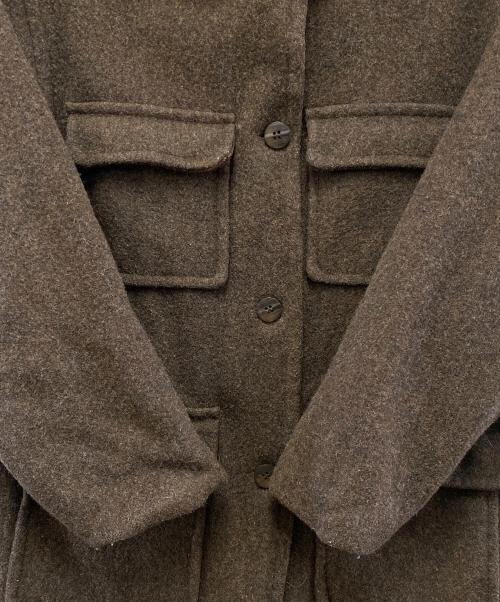 WOOLRICH（ウールリッチ）WOOLRICH (ウールリッチ) コーデュロイカラージャケット ブラウン サイズ:Mの古着・服飾アイテム