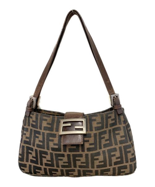 FENDI（フェンディ）FENDI (フェンディ) ワンショルダーバッグ ブラウンの古着・服飾アイテム