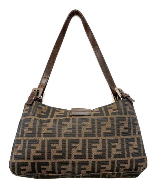 FENDI（フェンディ）FENDI (フェンディ) ワンショルダーバッグ ブラウンの古着・服飾アイテム
