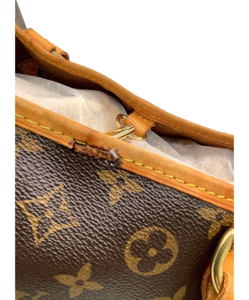 LOUIS VUITTON（ルイ ヴィトン）LOUIS VUITTON (ルイ ヴィトン) ショルダートートバッグ ブラウン モノグラム M51154  CA0096の古着・服飾アイテム