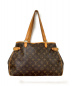LOUIS VUITTON (ルイ ヴィトン) ショルダートートバッグ ブラウン モノグラム M51154  CA0096：34800円