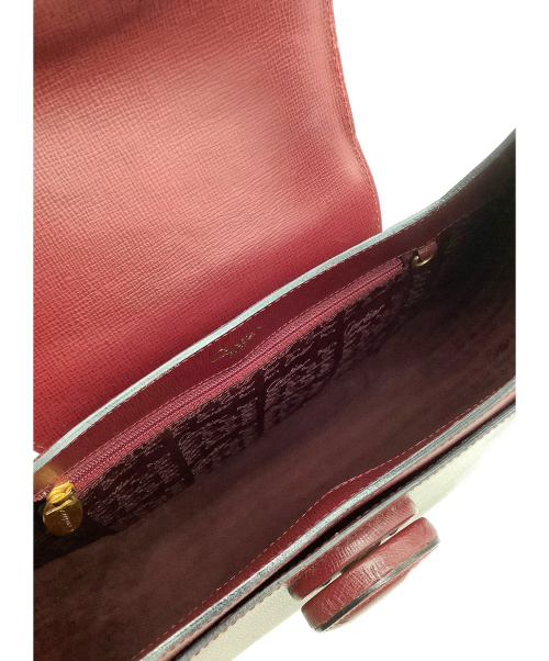 Cartier（カルティエ）Cartier (カルティエ) ハンドバッグ ボルドーの古着・服飾アイテム