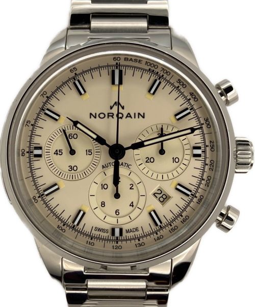 NORQAIN（ノルケイン）NORQAIN (ノルケイン) Freedom 60 Chrono Auto アイボリーの古着・服飾アイテム