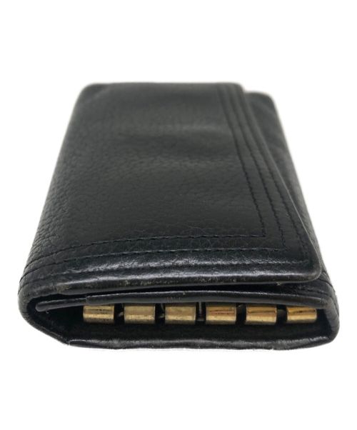 Yves Saint Laurent（イヴサンローラン）Yves Saint Laurent (イヴサンローラン) 5連キーケース ブラックの古着・服飾アイテム