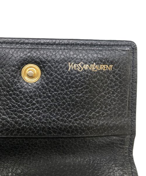 Yves Saint Laurent（イヴサンローラン）Yves Saint Laurent (イヴサンローラン) 5連キーケース ブラックの古着・服飾アイテム