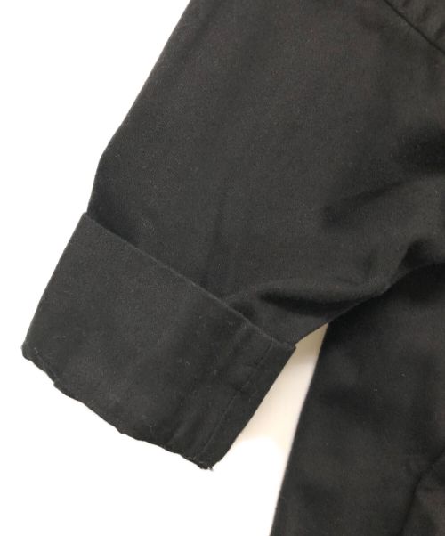 DOUBLE MAISON（ドゥーブルメゾン）double maison (ドゥーブルメゾン) ブラウスワンピース ブラック サイズ:Freeの古着・服飾アイテム