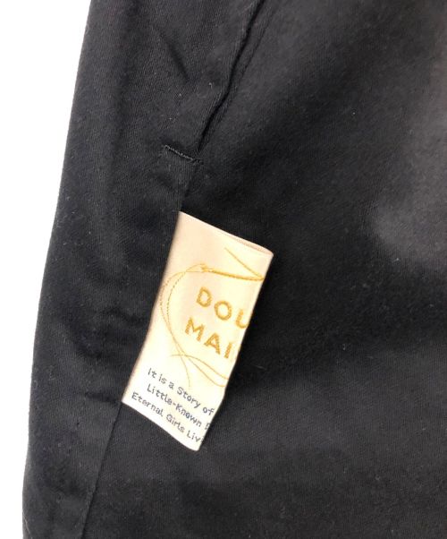 DOUBLE MAISON（ドゥーブルメゾン）double maison (ドゥーブルメゾン) ブラウスワンピース ブラック サイズ:Freeの古着・服飾アイテム