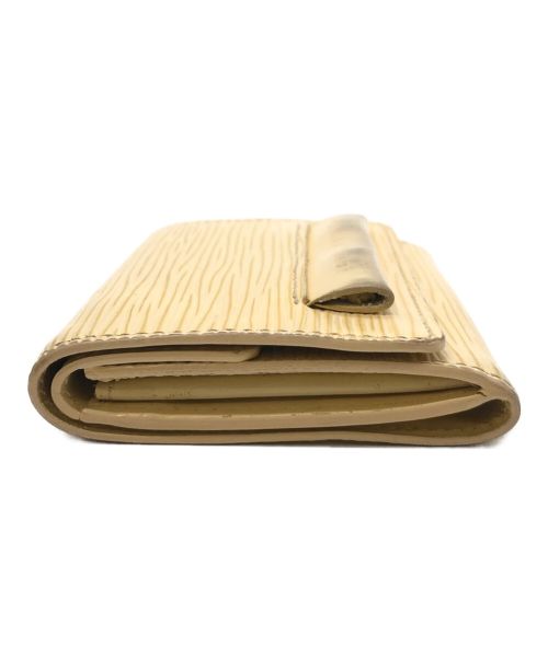 LOUIS VUITTON（ルイ ヴィトン）LOUIS VUITTON (ルイ ヴィトン) ポルトモネ エラスティック ヴァニラ アイボリーの古着・服飾アイテム